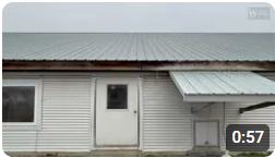Mitigating goose droppings on roof