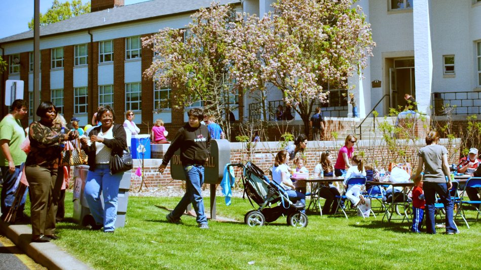 Photo of Ag Day outside of Townsend Hall