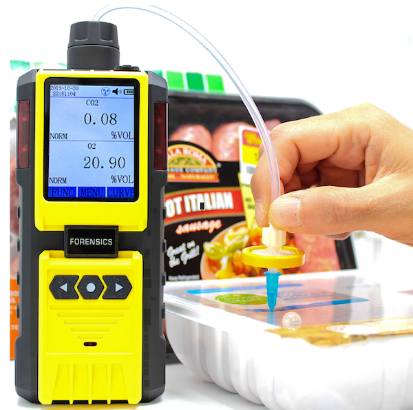 A headspace gas analyzer