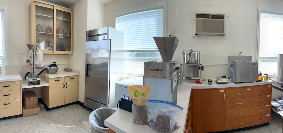 Part of the newly renovated food pilot plant.