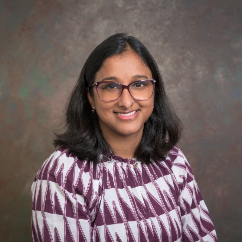 Headshot photo of Diya Ganguly