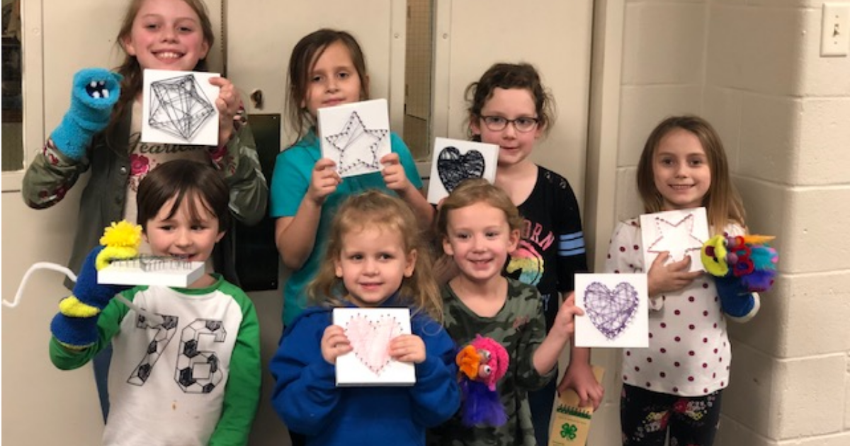 Copy of _website_properties_img_extension_1200x630 Flock of Friends 4-H club members posing with their crafts