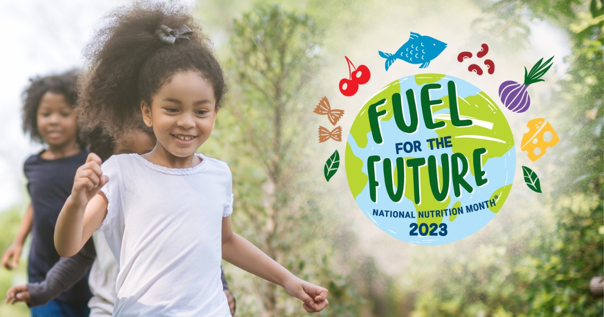 fuel_for_the_future_website_properties_img_extension_1200x630 - 1 Young children play outside next to the National Nutrition Month logo