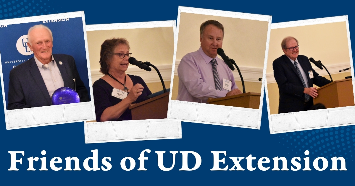 A collage of the winners of the 2024 Friends of Extension awards!