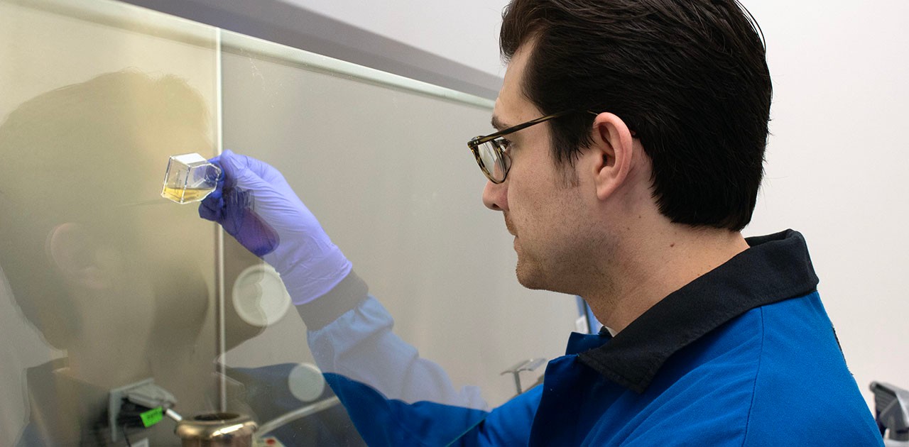 Joe Patria molecular and cell biology techniques Patria cultures T-cell lines derived from tumors of chickens infected with Marek’s disease virus to study the virus-host interactions regulating the infection.