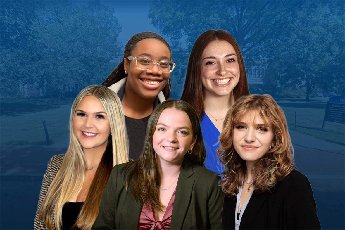 5 graduating seniors