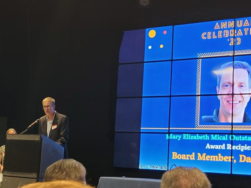 professor winning award