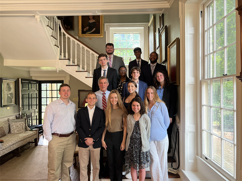 Interns with John Carney