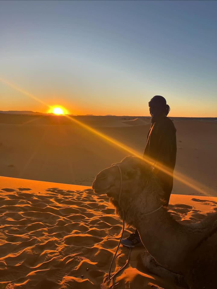 AAP alum Khalid Khider on a caravan in the Sahara AAP alum Khalid Khider on a caravan in the Sahara