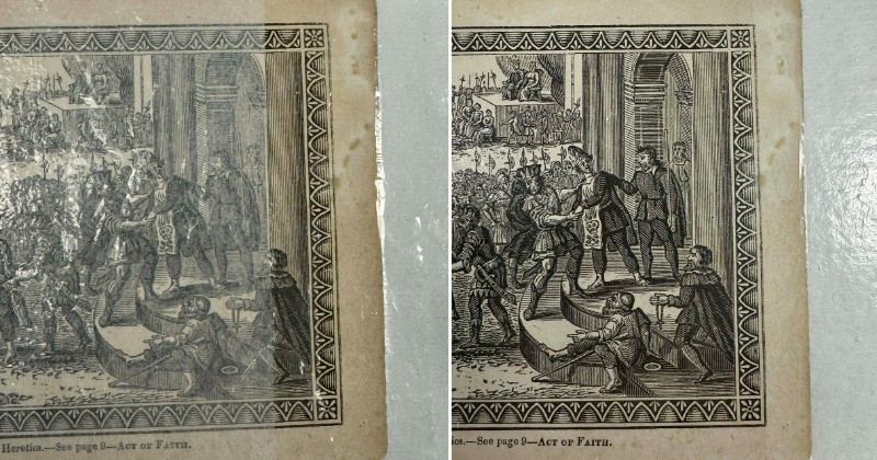Details of a print Details of a print