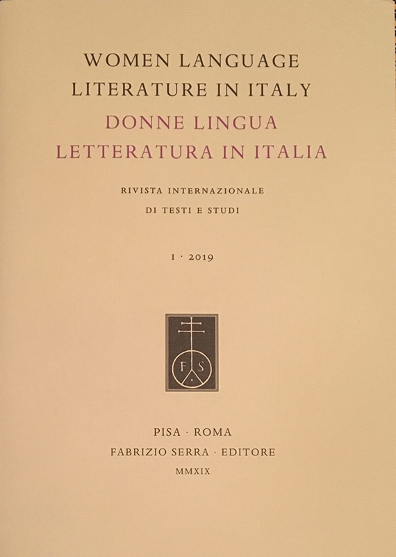 Book cover of Women Language Literature in Italy