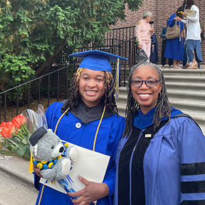  Raheem Wicker with professor