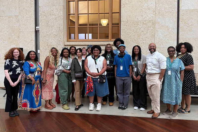 AAPHI scholars and guests at the Barnes Foundation in April