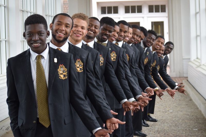 Group photo of students in Alpha Phi Alpha