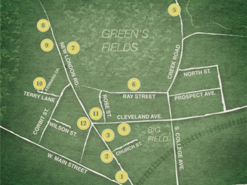 Map of New London Road