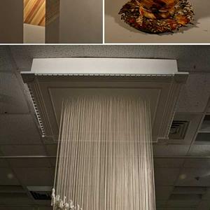 Hanging art installation from Cristian Vitale
