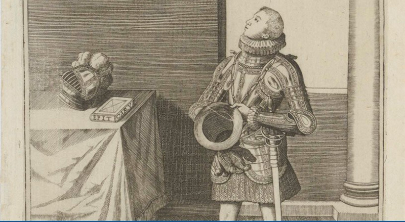 Pedro Perret, Don Carlos Contemplating the Portrait of his Ancestor Charles V,