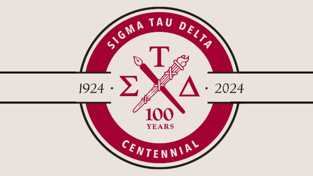 Sigma Tau Delta Centennial Banner