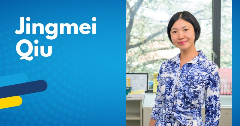 Grant Spotlight - 1 Headshot photo of Jingmei Qiu