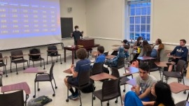 UD Math Club meeting photo