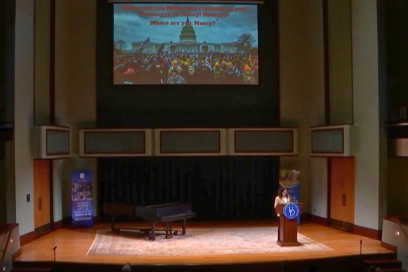 During this 2024 installment of the Carter Lecture Series, Dr. Cassese spoke about her recent research on the representation of female candidates in congressional elections. During this 2024 installment of the Carter Lecture Series, Dr. Cassese spoke about her recent research on the representation of female candidates in congressional elections.