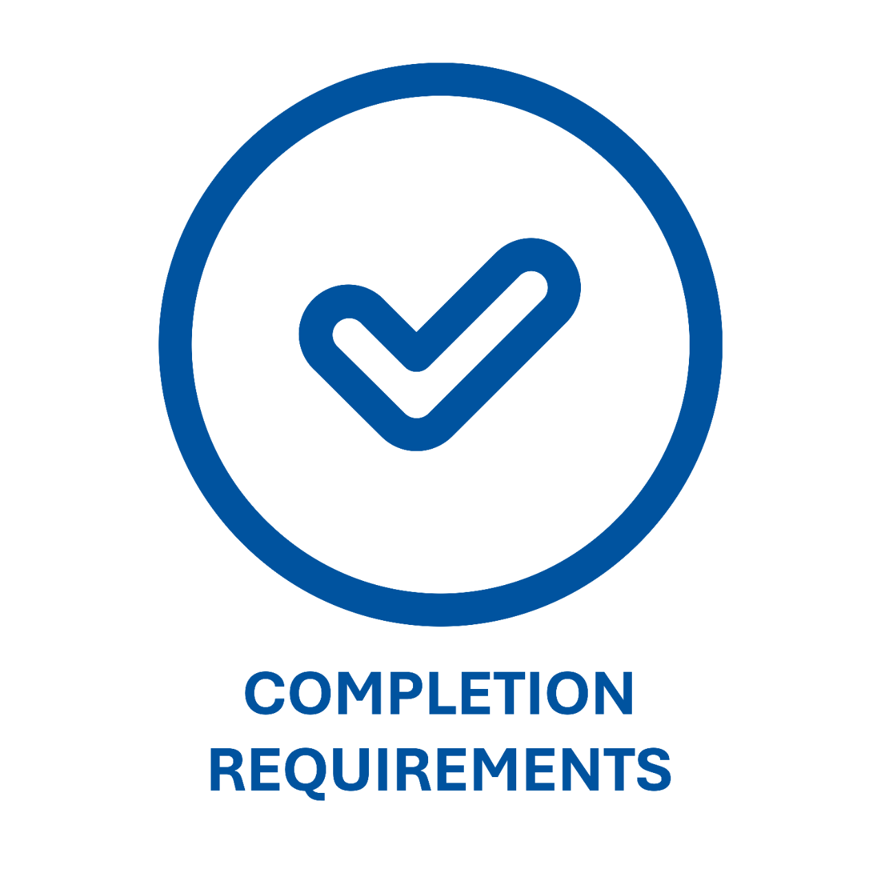 icon of a check mark inside a circle