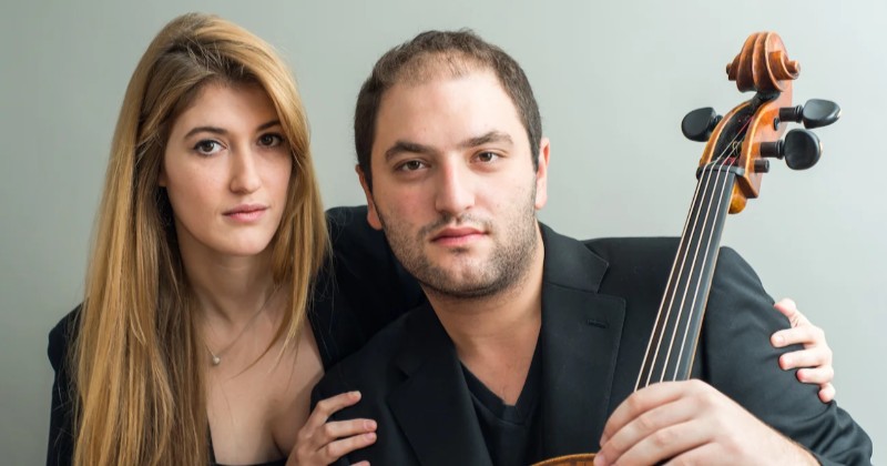 Marika Bournaki and Julian Schwarz headshot