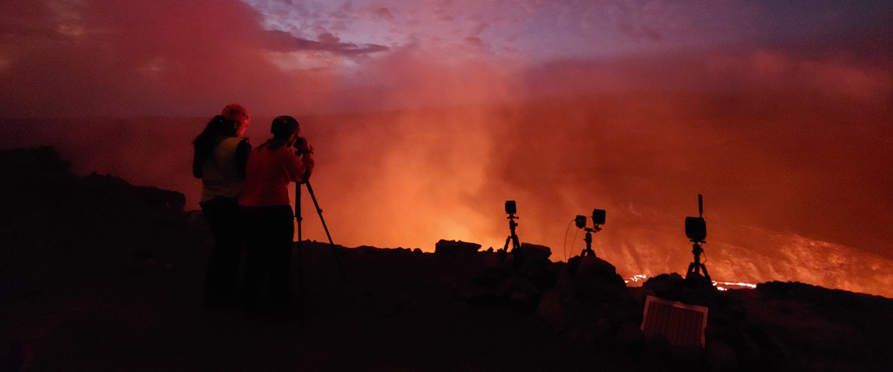 Research on an Active Volcano