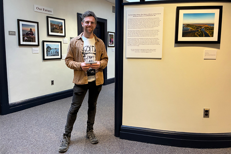 Photography Exhibit of Isle de Jean Charles, Louisiana, and Shishmaref, Alaska, on Display in Robinson Hall 