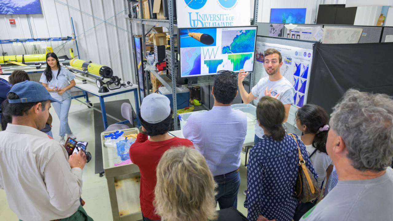 CEOE-Coast_Day-100123 Tour in the Robotics Discovery Lab in Lewes, DE