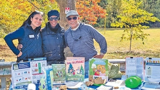 Collins Park cleanout table