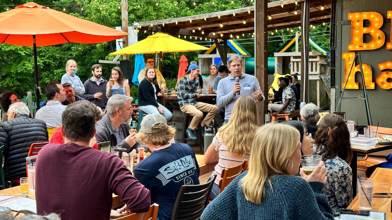 Scientist Walks Into a Bar lecture event