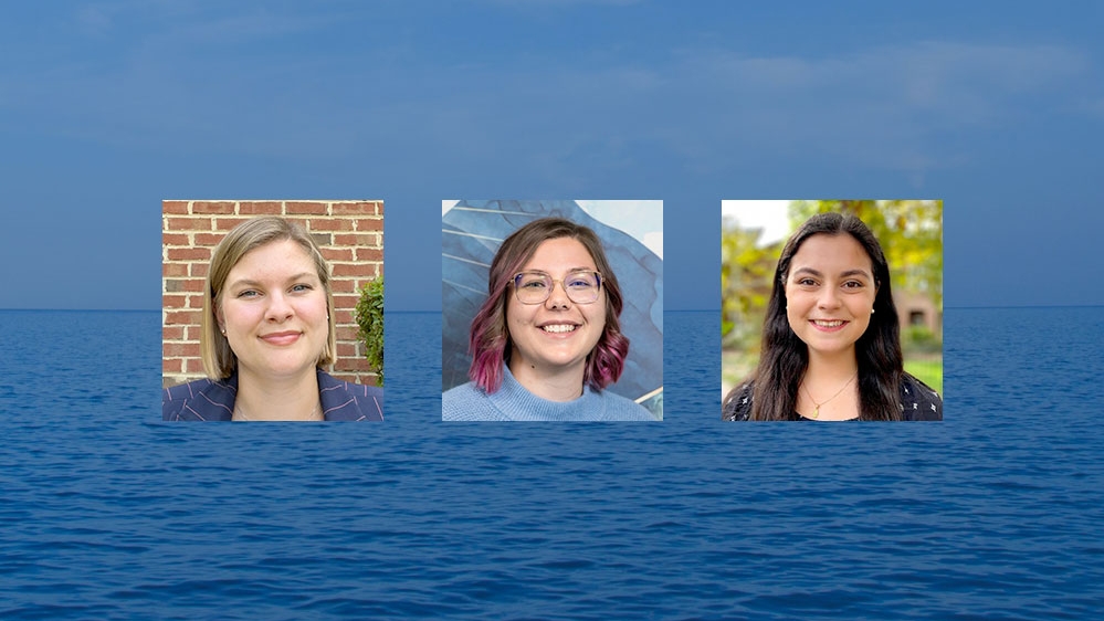 Congratulations to UD students Elizabeth Whitney, Caitlin Wilson, and Rachel Roday, who have been named finalists for the 2025 class of NOAA Sea Grant Knauss Marine Policy Fellowship finalists.
