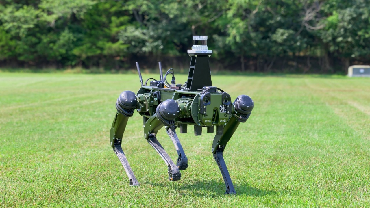 Autonomous robot on Lewes campus