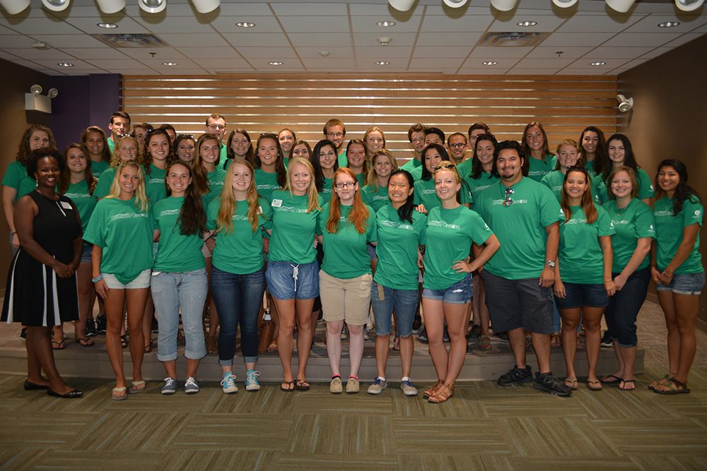 Group of EnvironMentors posing for photo