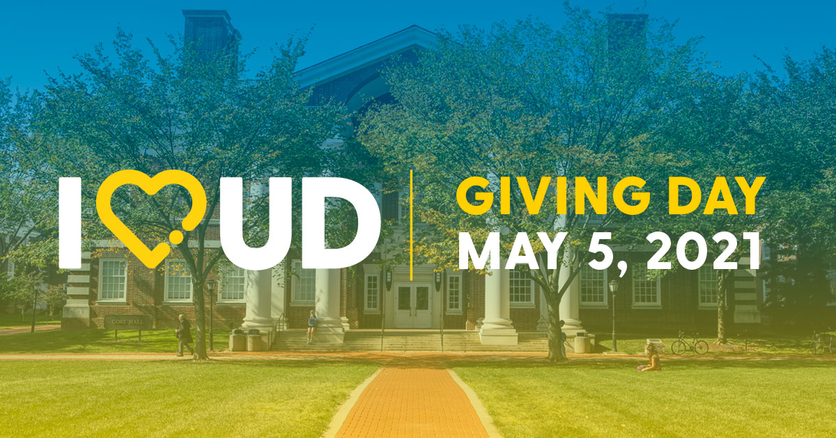 I heart UD Giving Day May 5, 2021