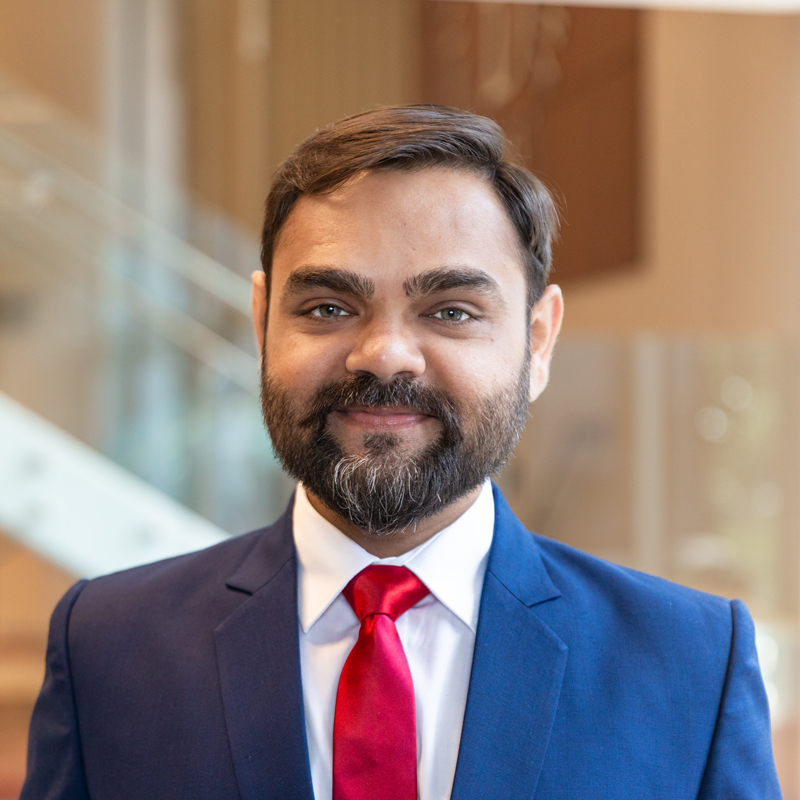 Headshot of Tarang Parekh A headshot of a man college researcher