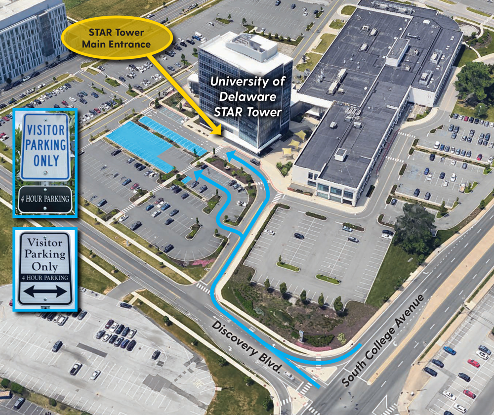 STAR Guest Parking Map 