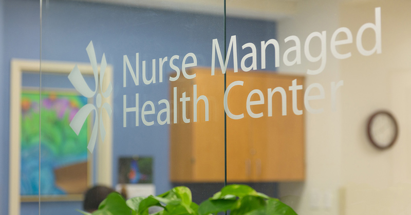 Nurse Practitioners at the Nurse Managed Health Center (NMHC) working with patients and students. - (Evan Krape / University of Delaware)