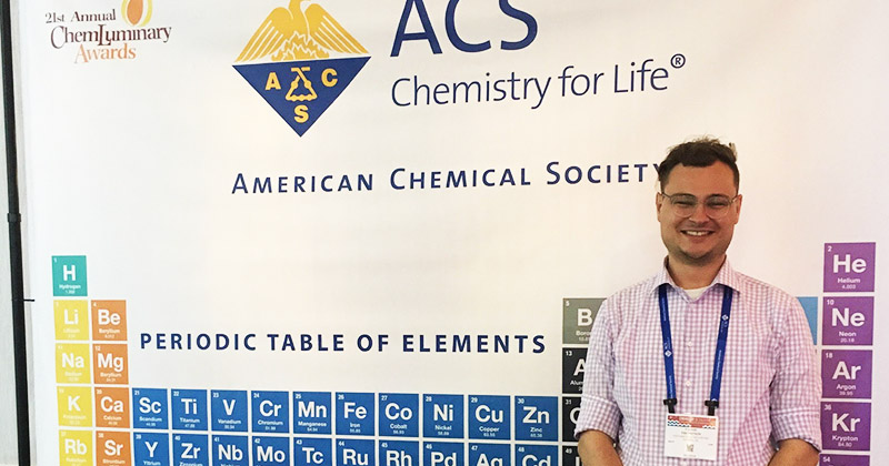 Chase Thompson attends Fall National Meeting of the American Chemical Society