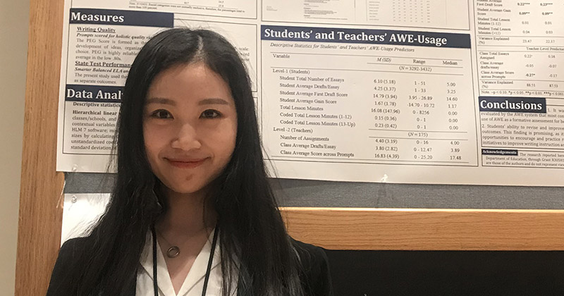 Yue Huang attends Classroom Assessment Conference of the National Council of Measurement of Education