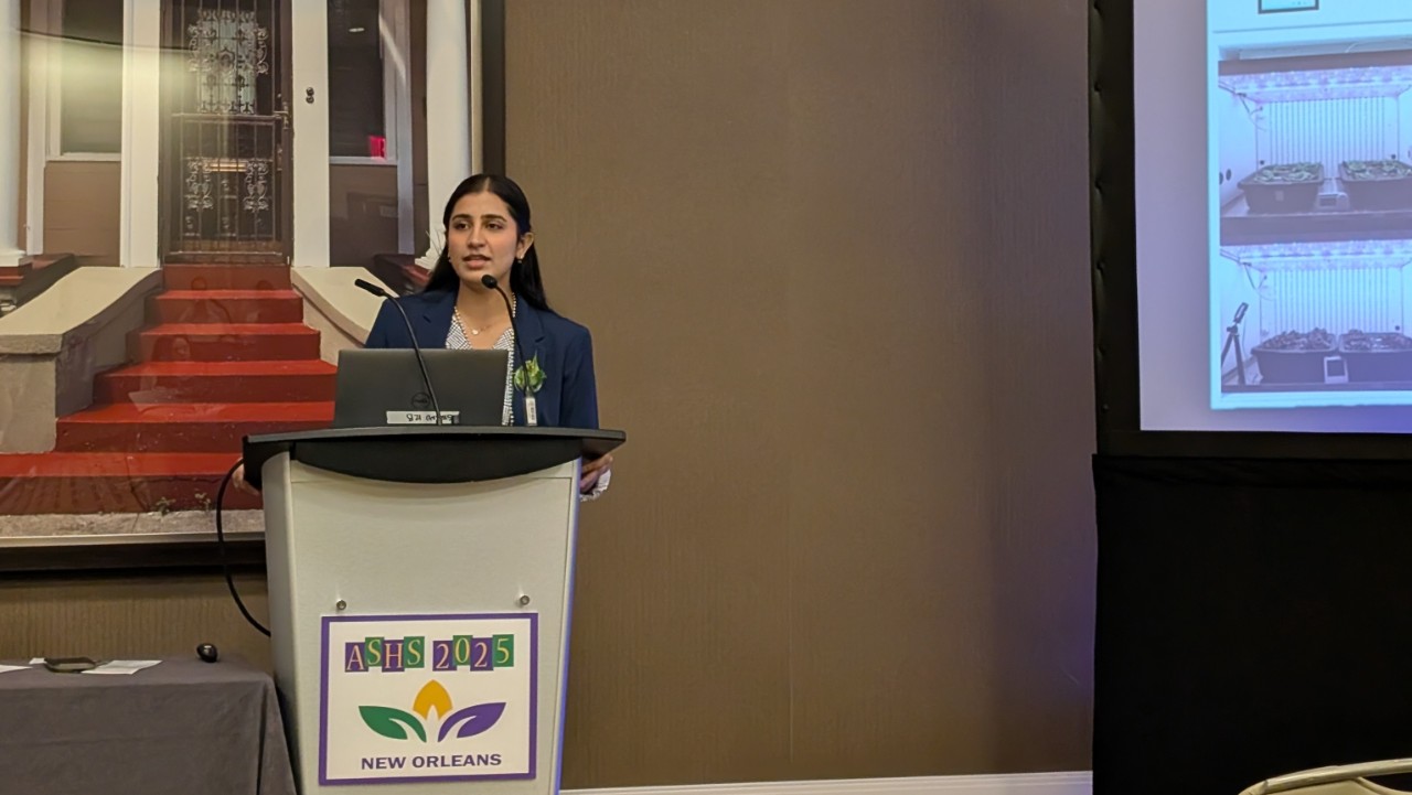 Harkirat Kaur Mashiana attends American Society for Horticultural Science Annual Conference 2025 Harkirat Kaur Mashiana attends American Society for Horticultural Science Annual Conference 2025