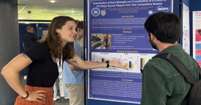 Alix Rule attends World Conference on Science and Soccer
