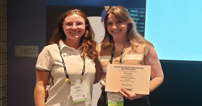 Caitlin Gallo attends American College of Sports Medicine Annual Meeting