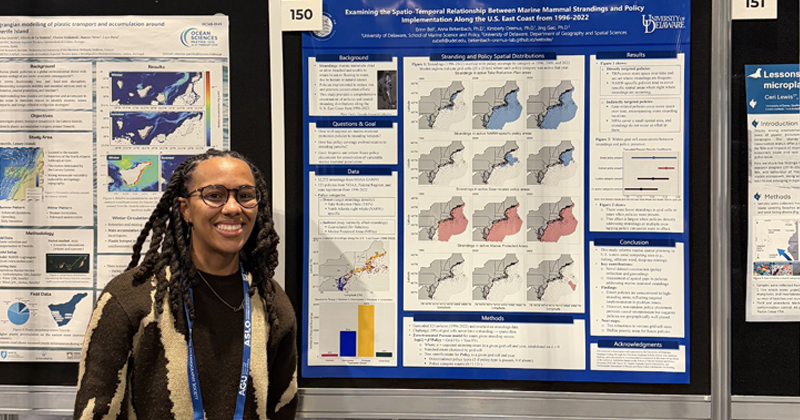 Erinn Bell attends 2026 Ocean Sciences Meeting