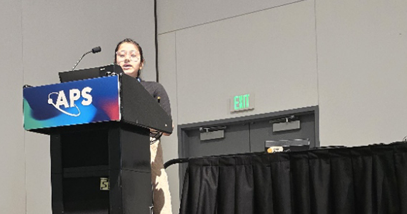Pragya Agnihotri attends APS Global Physics Summit 2026