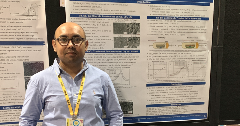 Pradipta Roy Dip attends 54th IEEE Photovoltaic Specialists Conference (PVSC)