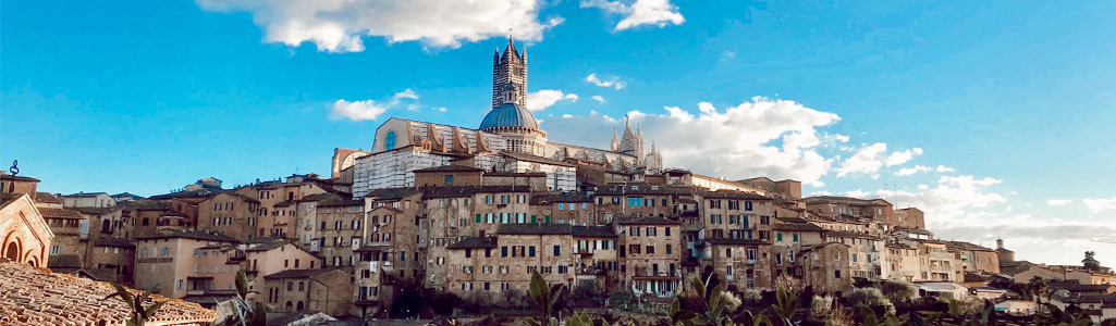Scenic photo of a village in Italy taken by a University of Delaware study abroad student.