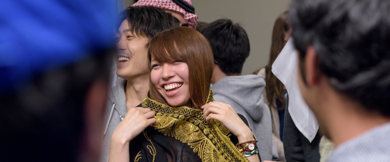 ELI-Festival_of_Nations-111615 New students express fondness for UD and each other