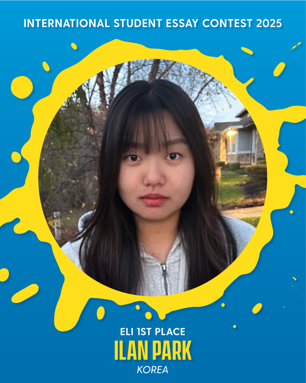 International Student Essay Contest Winner